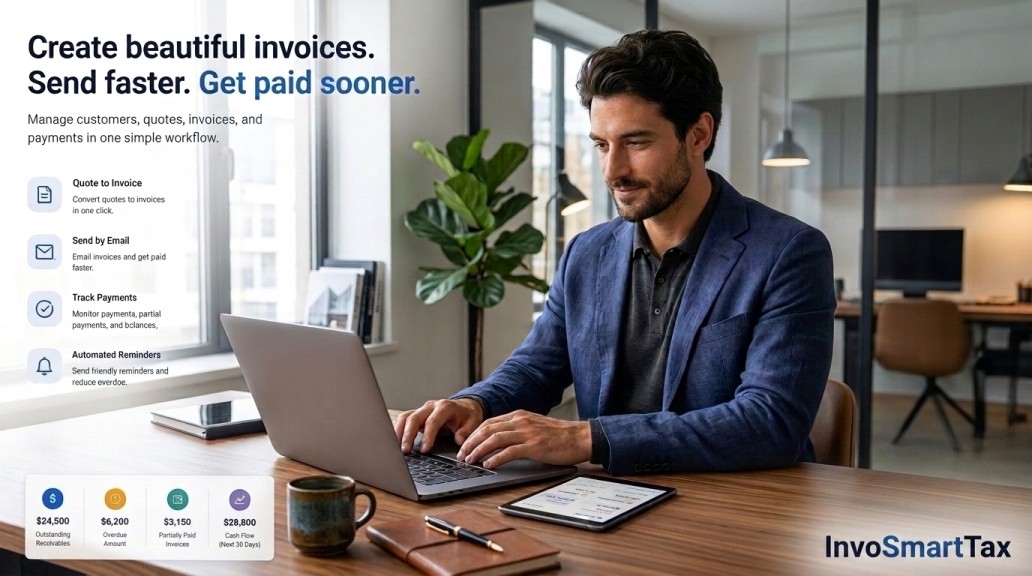 Sales Invoice module preview